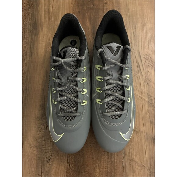 Nike Vapor Edge 360 VC Smoke Gray Black Men Size 8 Football Cleats DO6294-002 main image 7